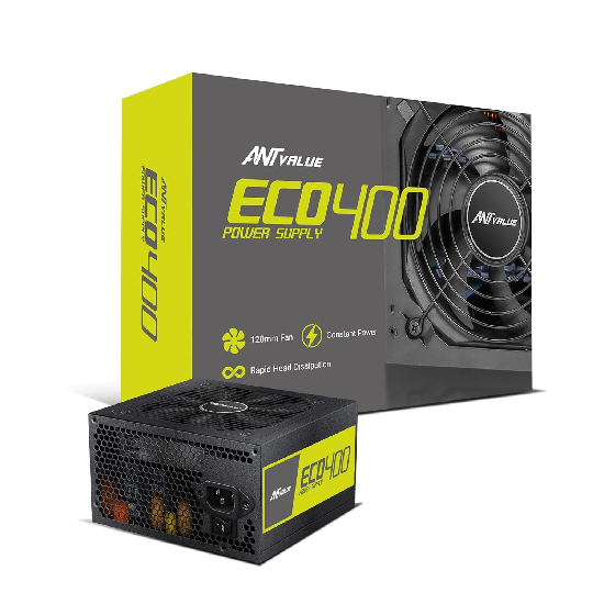 Ant Value ECO400 Non Modular Gaming Power Supply